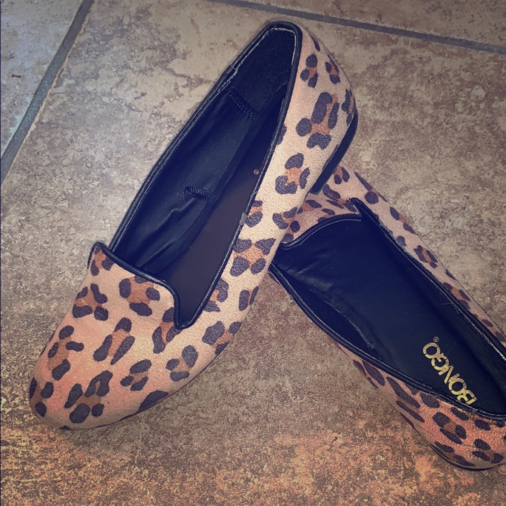Leopard print loafer